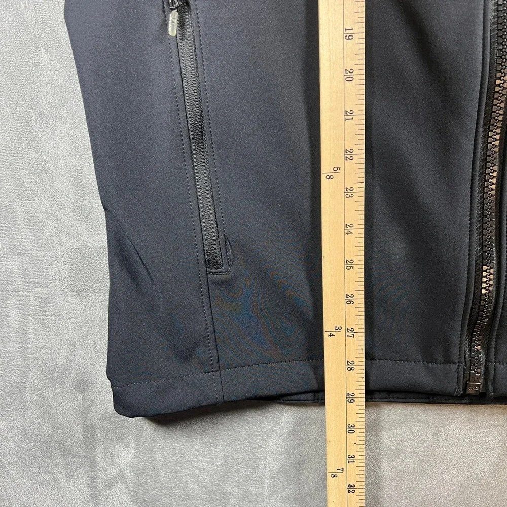 RevolutionRace Hiball Jacket Mens XL Black Softshell Hooded Outdoor Style 10014